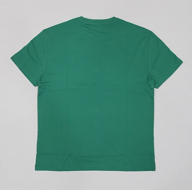 Nwt Polo Ralph Lauren Green Teddy Bear Wearing Olive Pants Classic Fit Tee - Unique Style
