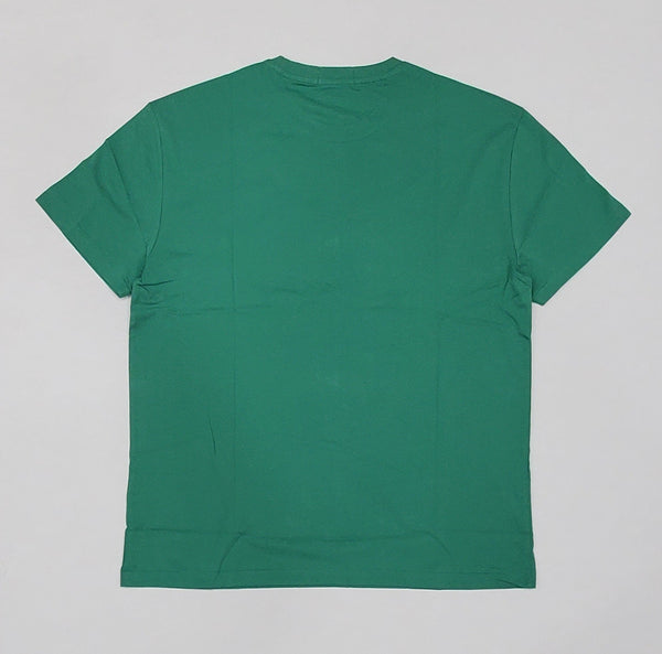 Nwt Polo Ralph Lauren Green Teddy Bear Wearing Olive Pants Classic Fit Tee - Unique Style