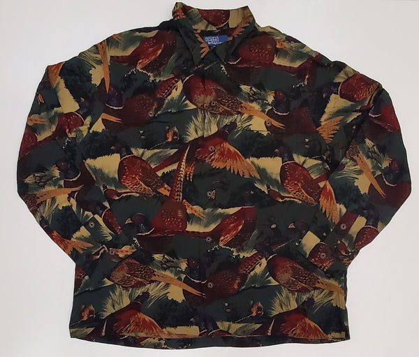 Nwt Polo Ralph Lauren Pheasant Classic Fit Long Sleeve Button Up - Unique Style