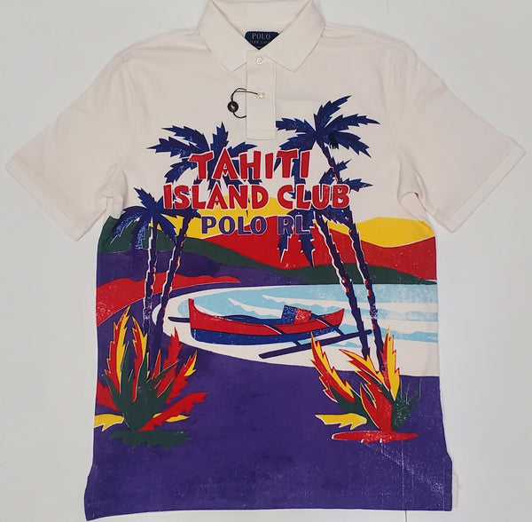 Nwt Polo Ralph Lauren Tahiti Island Club Classic Fit Polo - Unique Style