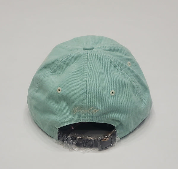 Nwt Polo Ralph Lauren Green Ralph Patch Adjustable Leather Strap Hat - Unique Style