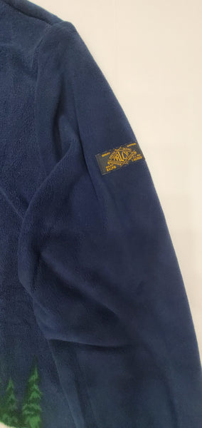 Nwt Polo Ralph Lauren Navy SkI Fleece Pullover - Unique Style