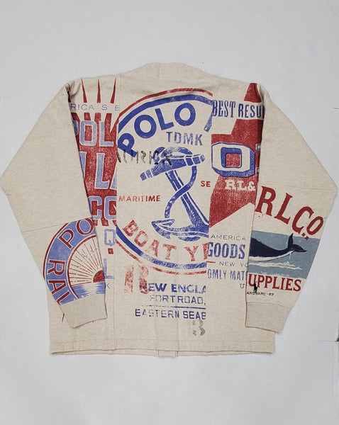 Nwt Polo Ralph Lauren Allover Print Cardigan - Unique Style