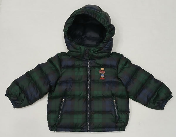 Polo Ralph Lauren Kids Plaid Reindeer Teddy Bear Jacket - Unique Style