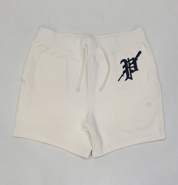 Nwt Polo Ralph Lauren White 'P' Shorts - Unique Style