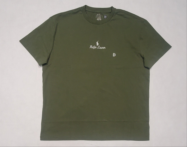 Nwt Polo Ralph Lauren Olive Pony + Signature Logo Classic Fit Tee - Unique Style