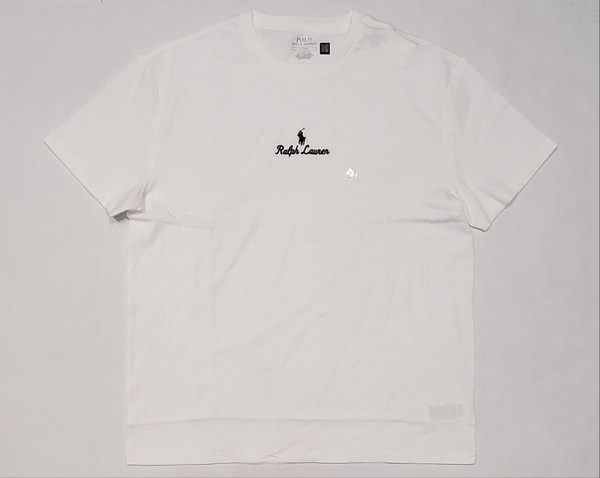 Nwt Polo Ralph Lauren White Pony + Signature Logo Classic Fit Tee - Unique Style