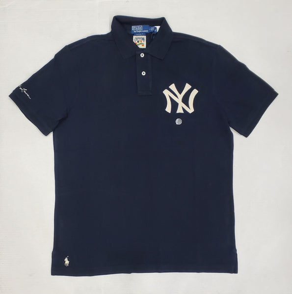 Nwt Polo Ralph Lauren Big & Tall Navy Yankees Polo - Unique Style