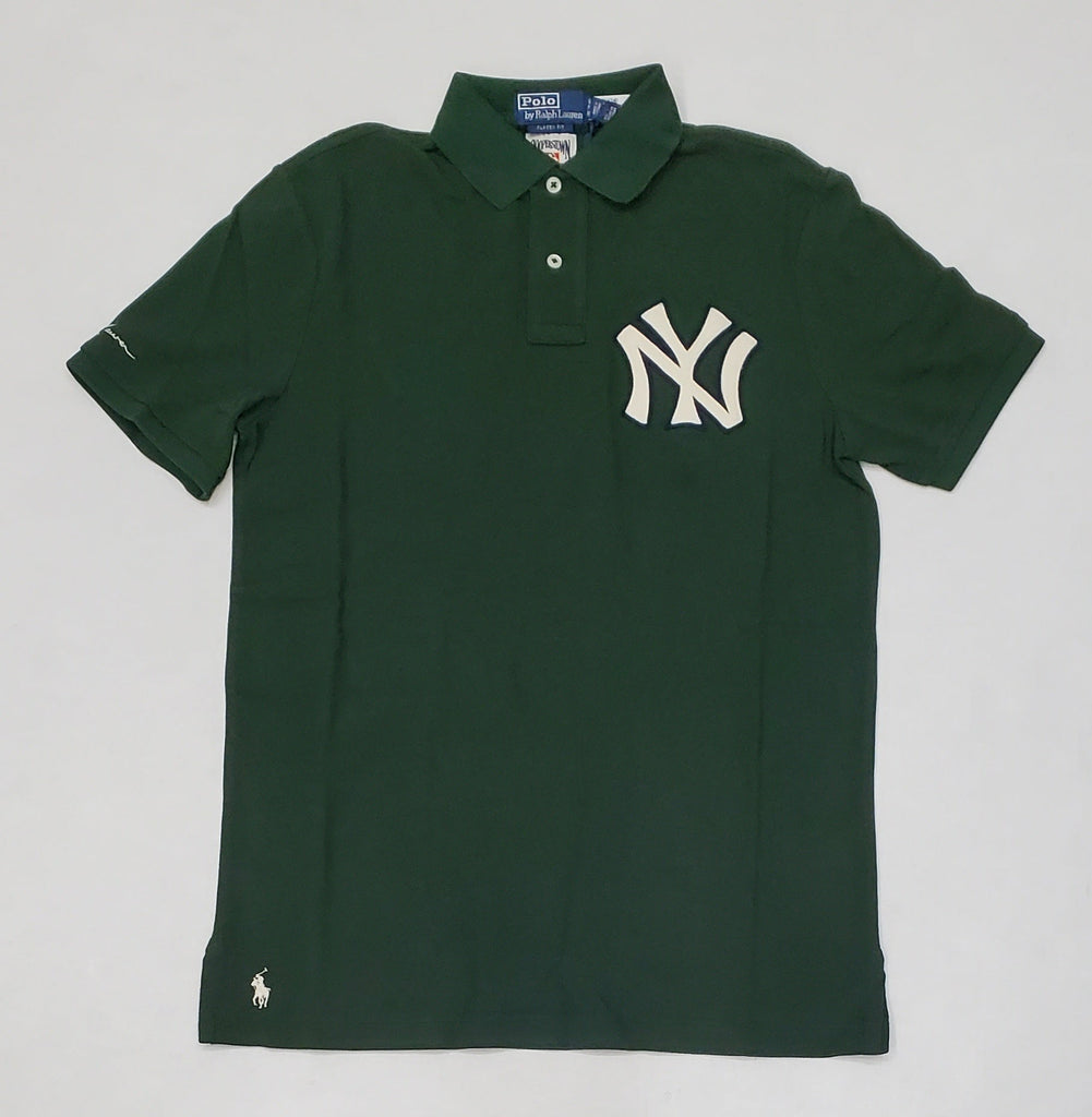 Nwt Polo Ralph Lauren Big & Tall Green Yankees Polo