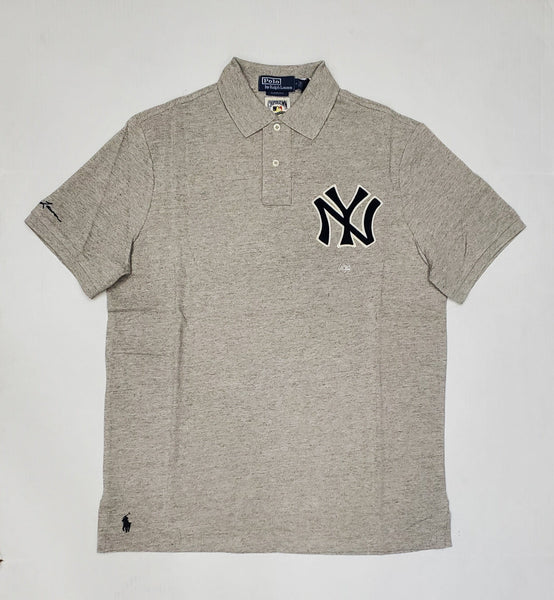 Nwt Polo Ralph Lauren Big & Tall Grey Yankees Polo - Unique Style
