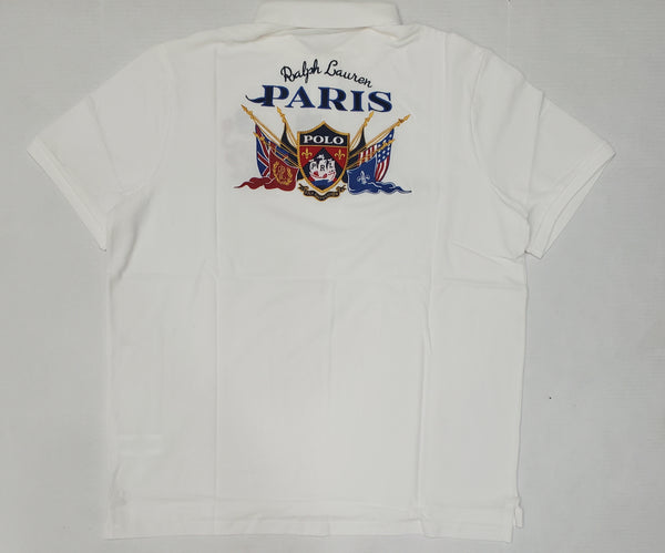 Nwt Polo Ralph White Paris PRL Classic Fit Polo - Unique Style