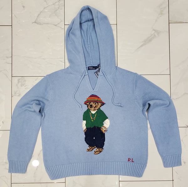 Nwt Polo Ralph Lauren Women's Casual Teddy Bear Hoodie Sweater - Unique Style