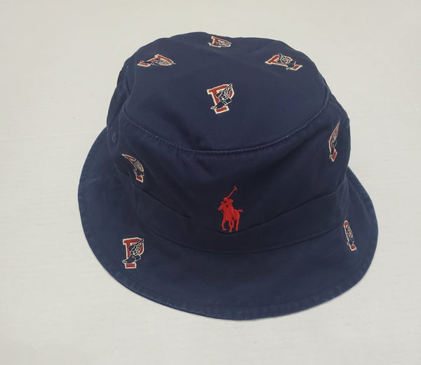 Nwt Polo Ralph Navy P-Wing Embroidered Bucket Hat - Unique Style