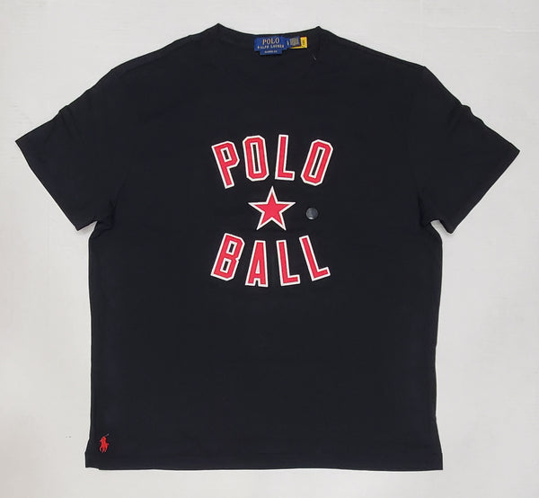 Nwt Polo Ralph Lauren Black Polo Ball Classic Fit Tee - Unique Style