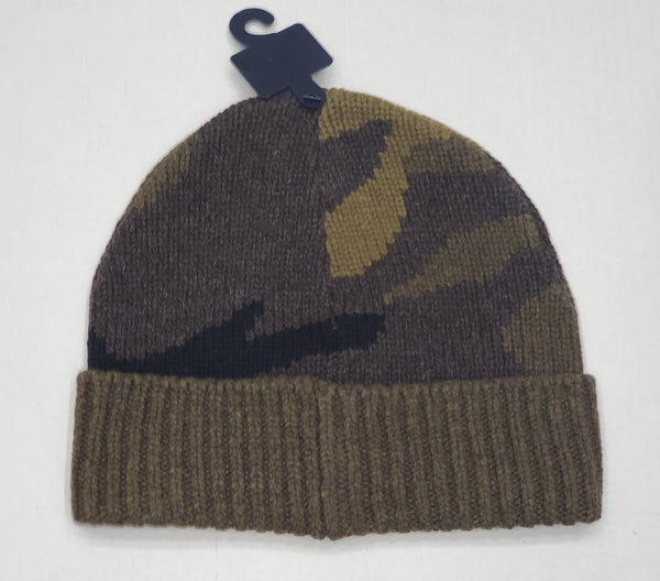 Nwt Polo Ralph Lauren Camo with Orange Small Pony Skully - Unique Style