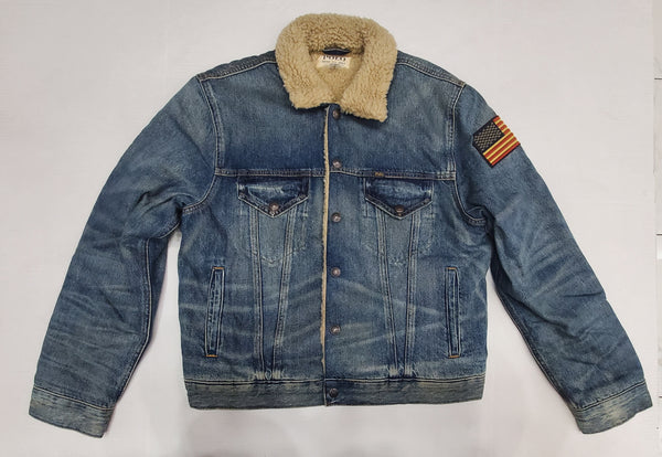 Nwt Polo Ralph Lauren Denim and Supply Fleece Lined Jean Jacket - Unique Style