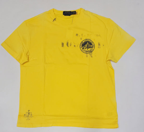 Nwt Polo Ralph Yellow RL 67 Summit Team Classic Fit Tee - Unique Style