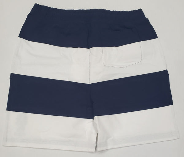 Nwt Polo Ralph Lauren White/Navy 6 inch Teddy Bear Shorts - Unique Style