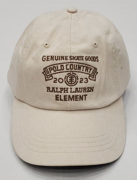 Polo Ralph Lauren Equestrian Leather Adjustable Strap Back Hat