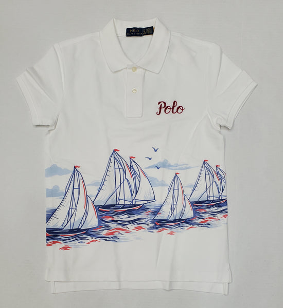 Nwt Polo Ralph Lauren Women's Sailing Boat Polo - Unique Style
