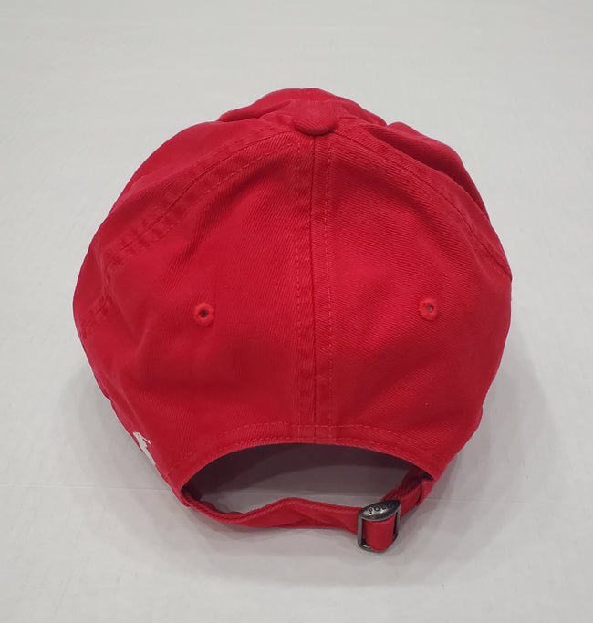 Nwt Polo Ralph Lauren Red Athletic Track Hat - Unique Style