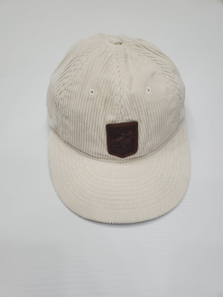 Polo Ralph Lauren Corduroy Leather Badge Adjustable Strap Back - Unique Style
