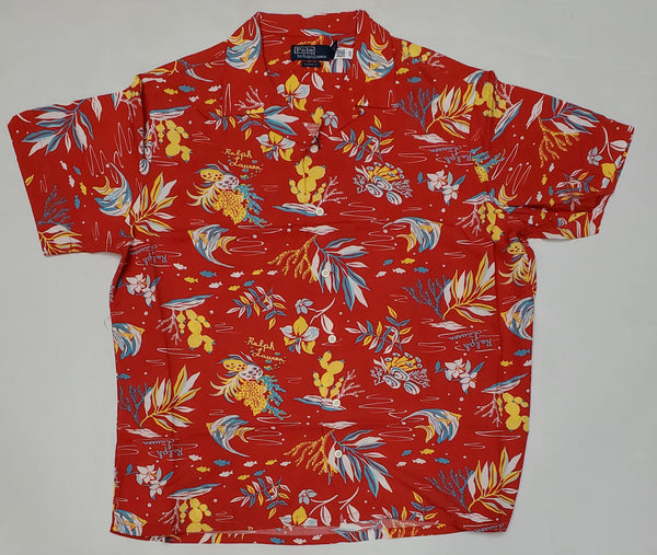Nwt Polo Ralph Lauren Floral Classic Fit Short Sleeve Button Up - Unique Style