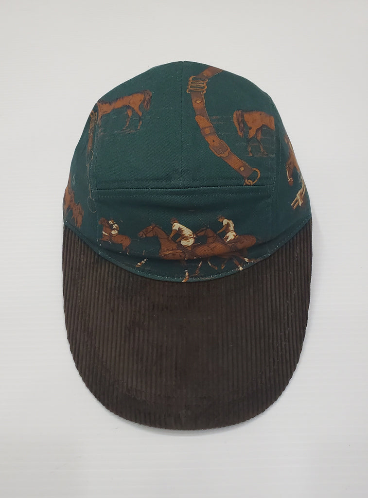 Polo Ralph Lauren Equestrian Leather Adjustable Strap Back Hat