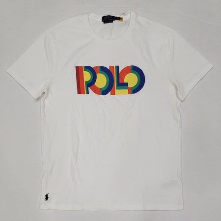 Nwt Polo Ralph Lauren White Embroidered 1992  Classic Fit Tee