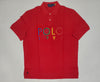 Nwt Polo Ralph Red Embroidered 1992 Classic Fit Polo - Unique Style