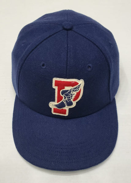 Nwt Polo Ralph Lauren P-Wing Navy Wool Fitted Hat - Unique Style