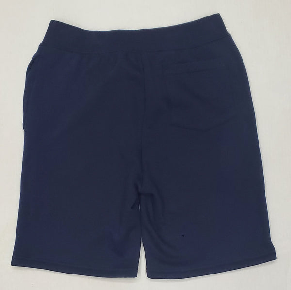 Nwt Polo Ralph Lauren Navy Triple Pony 8.5 Fleece Shorts - Unique Style