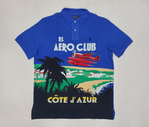 Nwt Polo Ralph Aero Club Classic Fit Polo - Unique Style