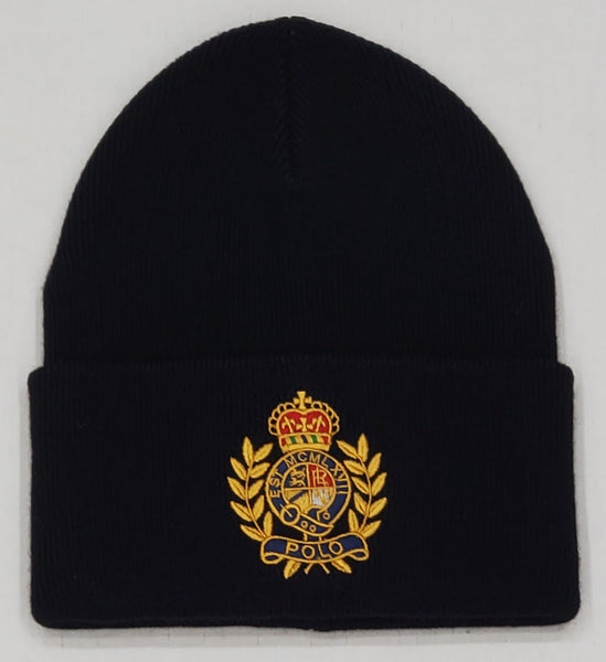 Nwt Polo Ralph Lauren Black Crest Skully - Unique Style