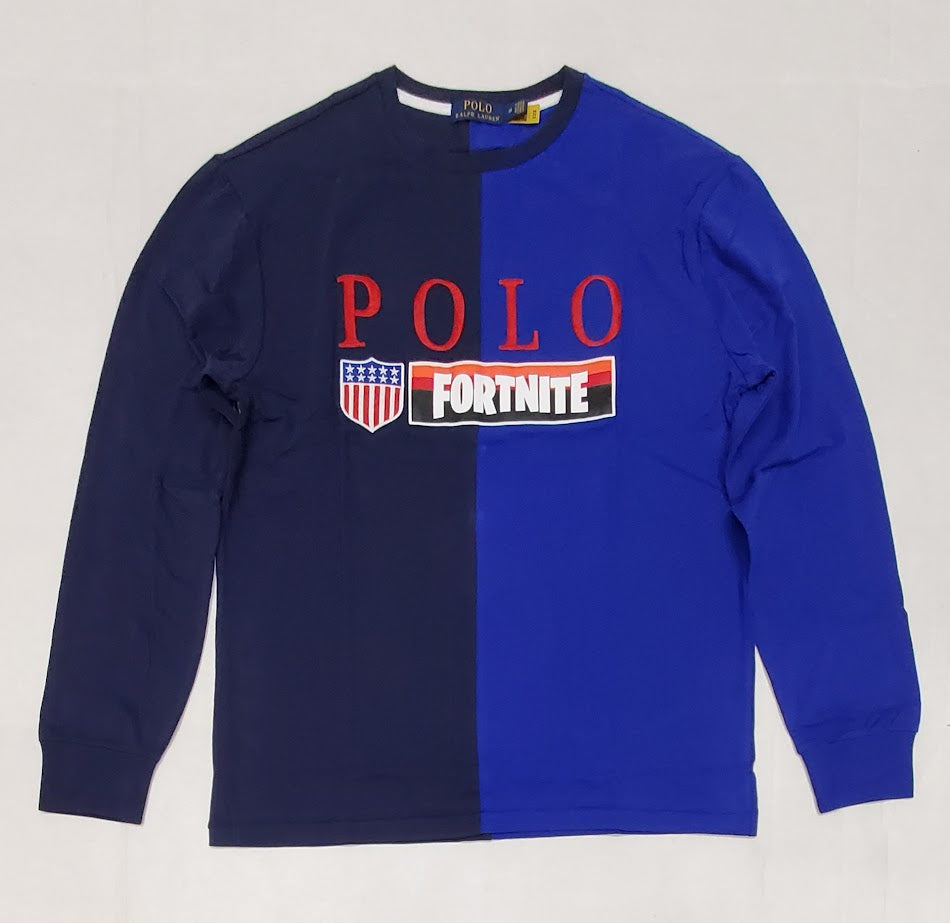 Nwt Polo Ralph Lauren Fortnite Long Sleeve Tee