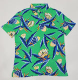 Nwt Polo Ralph  Green Floral Print Classic Fit Polo - Unique Style