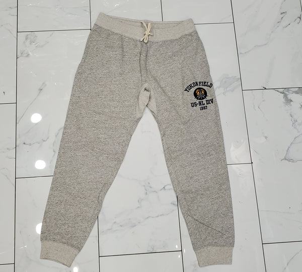 Nwt Polo Ralph Lauren Grey Yukon Field US-RL Div 1967 Half Zip Sweatshirt With Matching Joggers - Unique Style