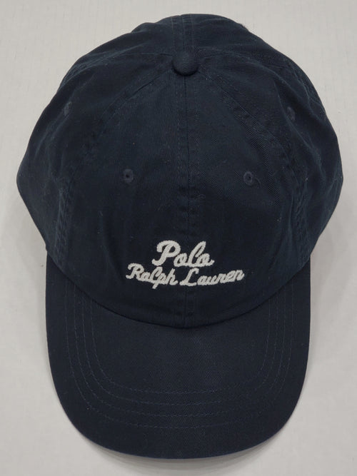 Nwt Polo Ralph Lauren Black Spellout Hat