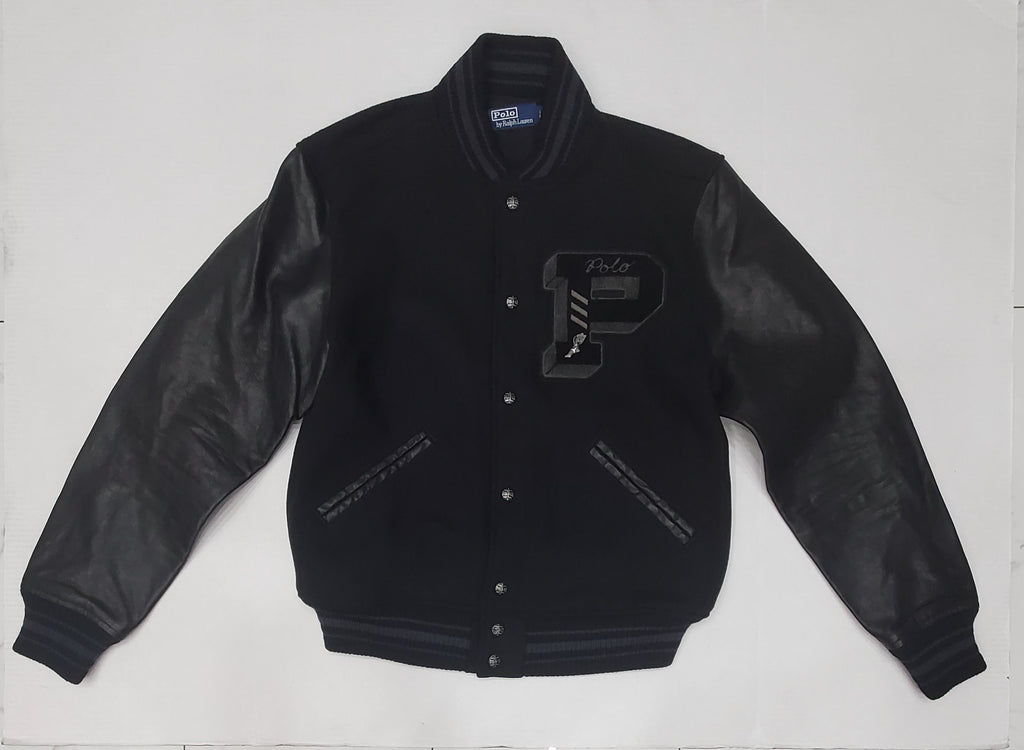 Nwt Polo Ralph Lauren Black 'P