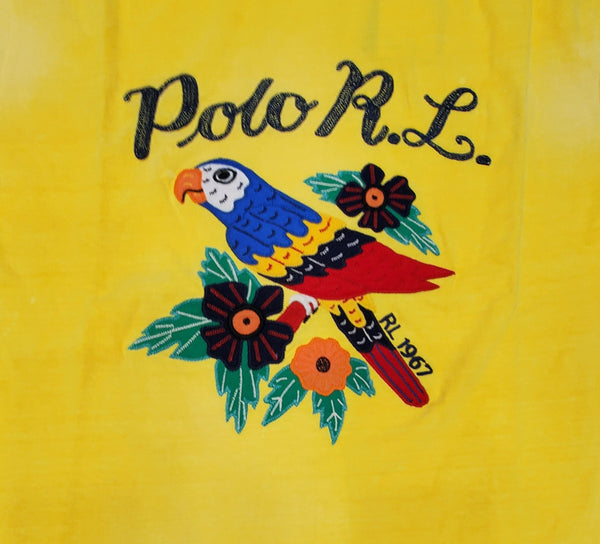 Nwt Polo Big & Tall Yellow Parrot Polo RL Tee - Unique Style