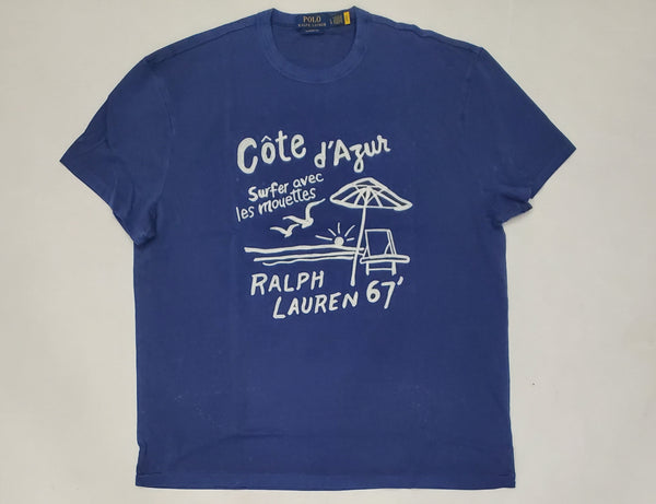 Nwt Polo Ralph Lauren Cote Azure Surfer 67 Classic Fit Tee - Unique Style