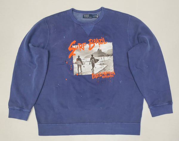 Nwt Polo Ralph Lauren Surf Brazil Sweatshirt - Unique Style