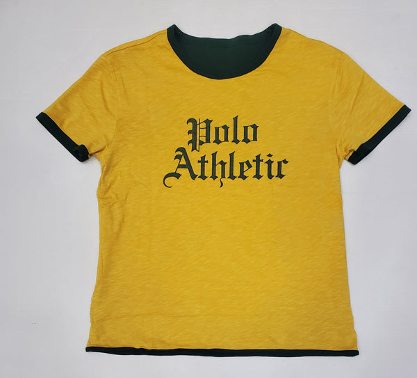 Nwt Polo Ralph Green/Yellow Reversible Athletic Tee - Unique Style