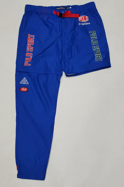 Nwt Polo Ralph Lauren Royal Blue Polo Sport Le Cyclisme 2 in 1 Convertible Pants - Unique Style