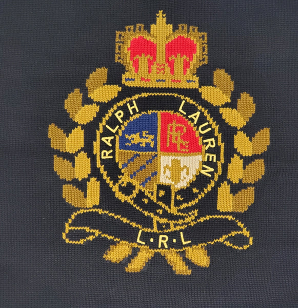 Nwt Polo Ralph Lauren Women's Black Crest Sweater - Unique Style