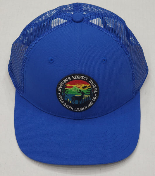 Nwt Polo Ralph Lauren Royal Sportsman Respect Wild Life Trucker Hat - Unique Style