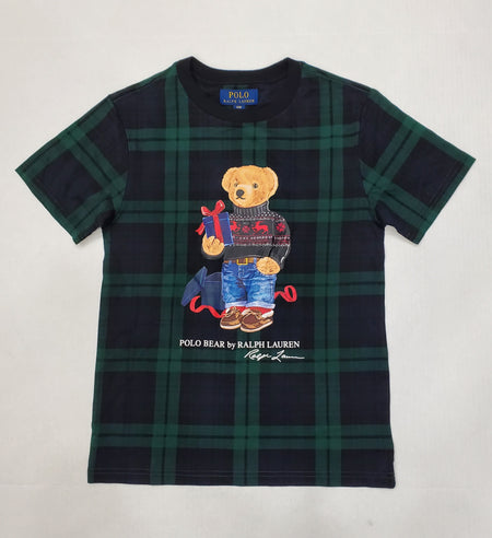 Nwt Kids Polo Ralph Lauren Navy Teddy Bear Sweater (8-20)