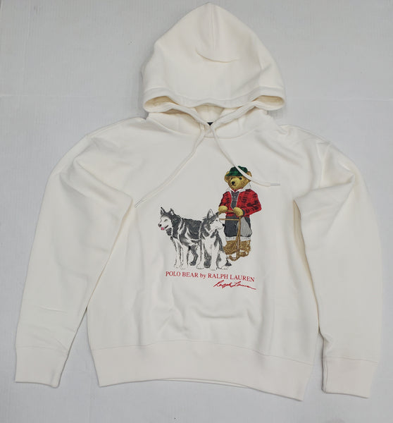 Nwt Polo Ralph Lauren Women's Bear-Dog Sled Hoodie - Unique Style