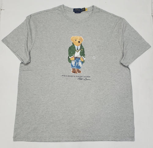 Nwt Polo Ralph Lauren Grey Cardigan Teddy Bear Classic Fit Tee - Unique Style