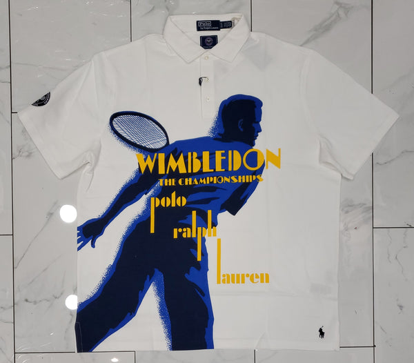 Nwt Polo Ralph Lauren White Wimbledon Championship Polo - Unique Style